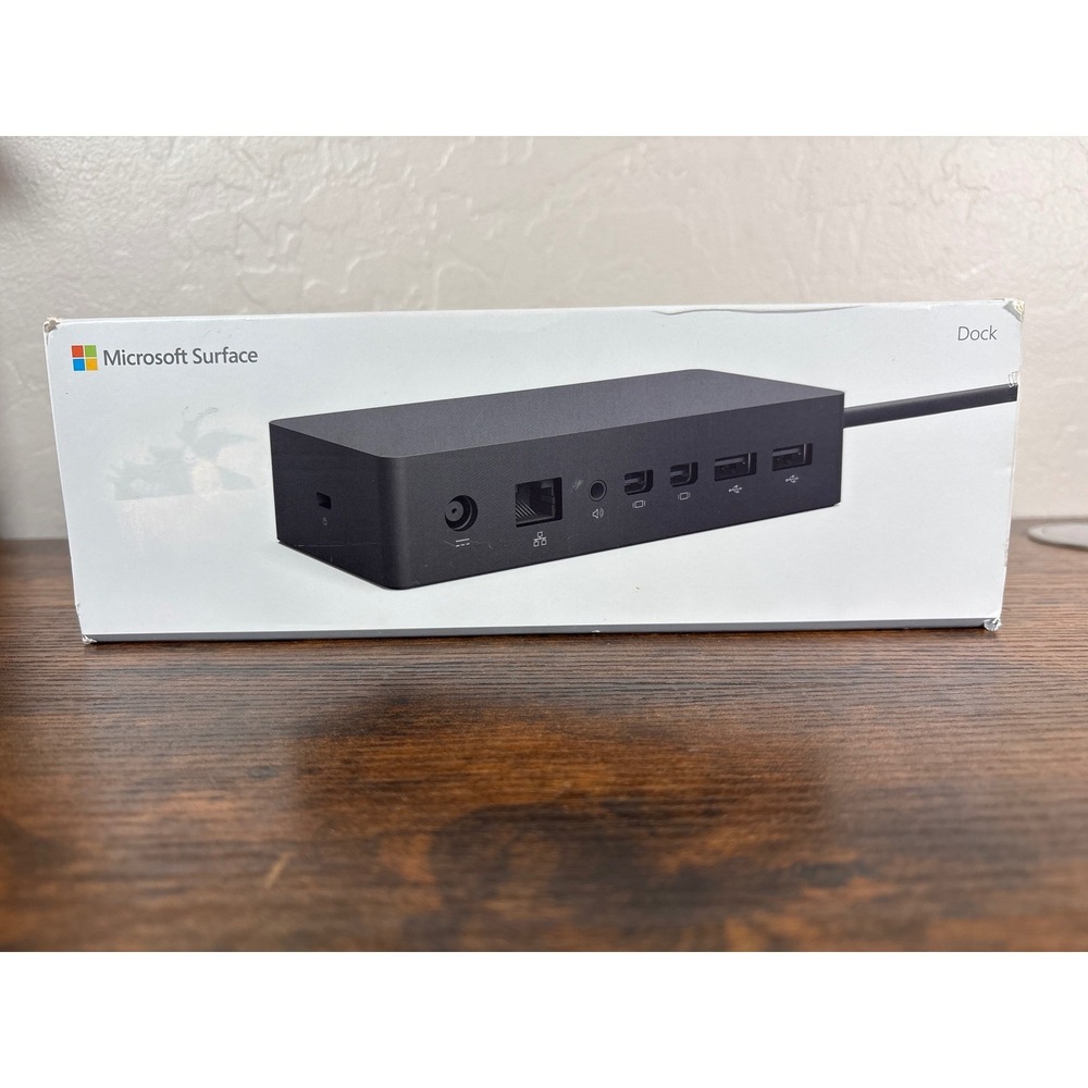 Microsoft Surface Dock PD9-00003 Black Docking Station for Surface Pro Laptop